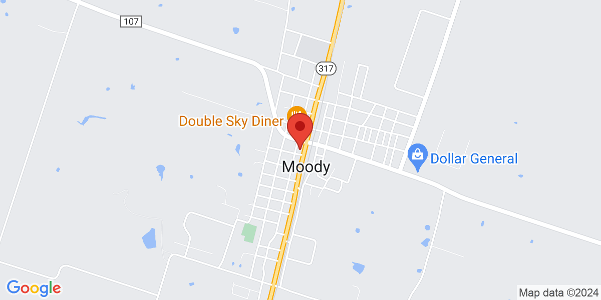 Map of Moody Community Library